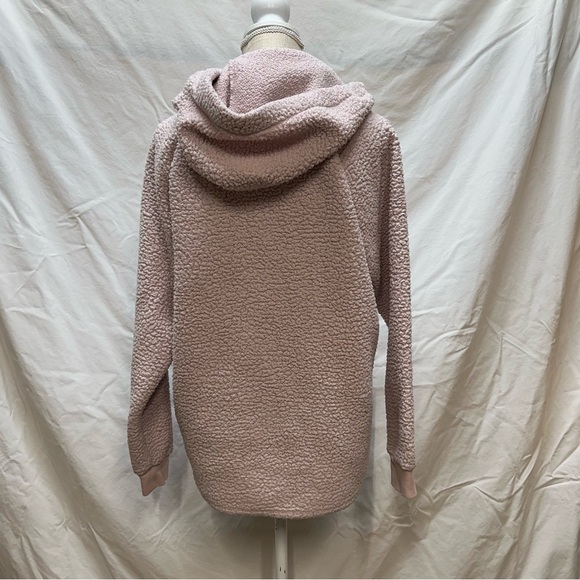 PINK Victoria’s Secret Pink Half Zip Jacket Size Small - Picture 7 of 9